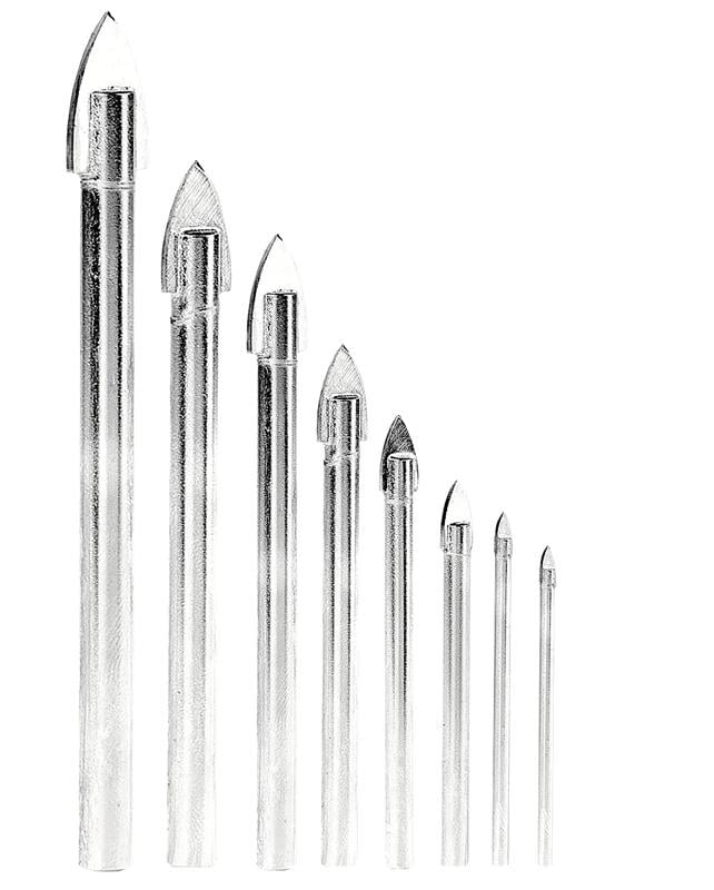 Набор сверл для стекла и плитки Granite GM 8 шт. (7563) - фото 1 Набор сверл для стекла и плитки Granite GM 8 шт. (7563) - фото 1