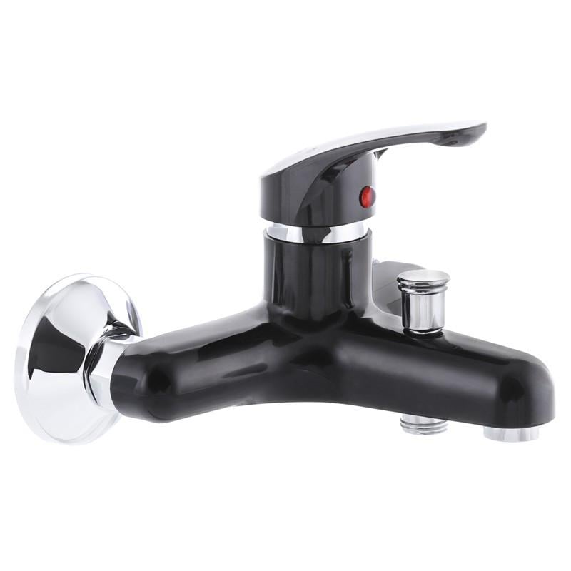 Смеситель для ванны PLAMIX AFINA-009 без шланга и лейки Черный (PM0566)