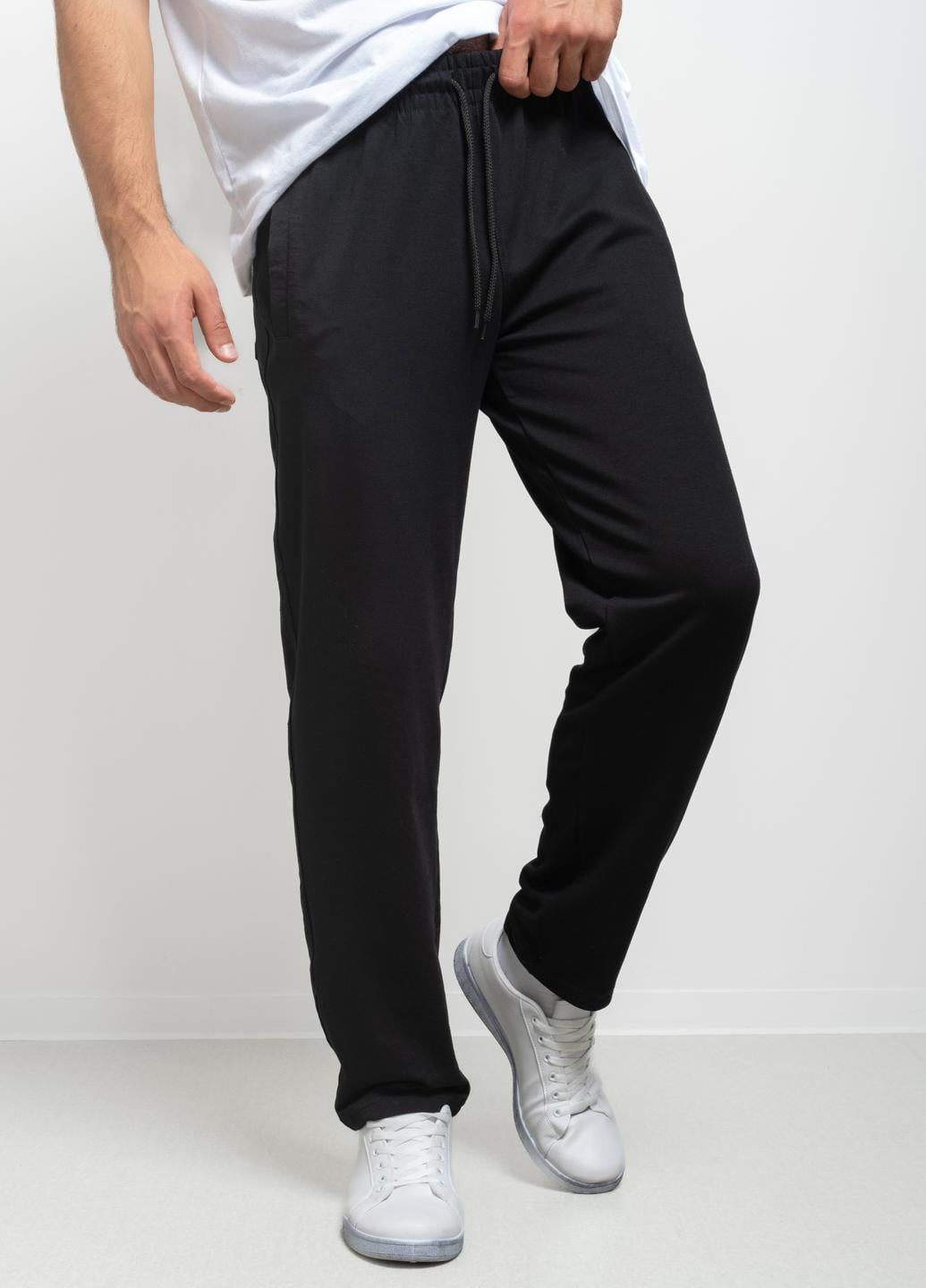 Спортивные штаны мужские прямые Power 344051 M Черный (344051_M)