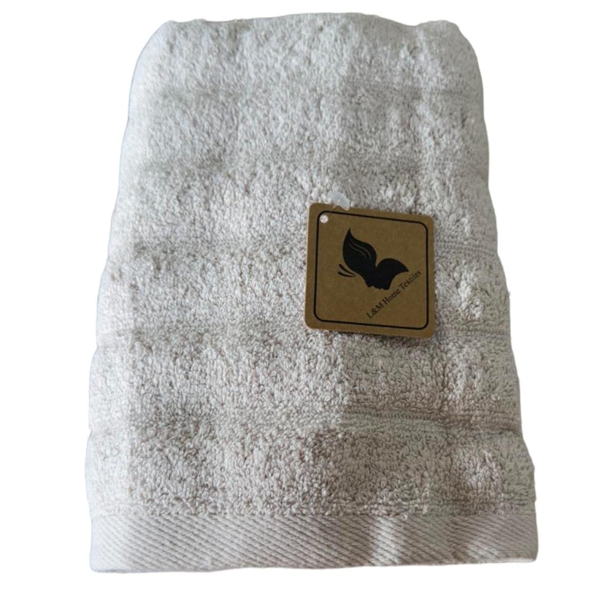 Полотенце для лица Home Textiles Шарпей махра 90x45 см Светло-бежевый (00000038651)