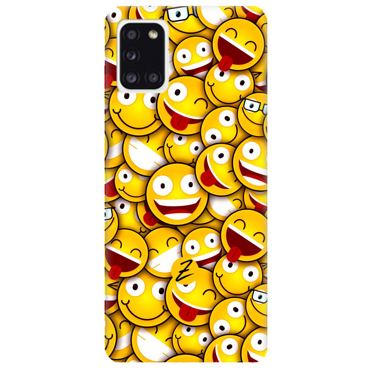 Силіконовий чохол Zorrov для Samsung Galaxy A31 - Smilies (14110040169088852)