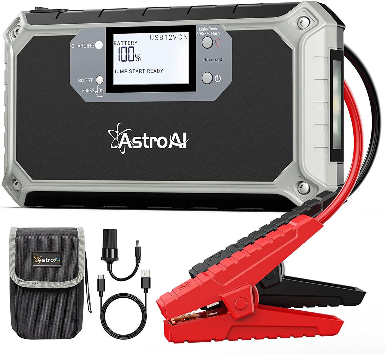 Пусковий пристрій AstroAI Car Jump Starter 2000 Grey (000521)