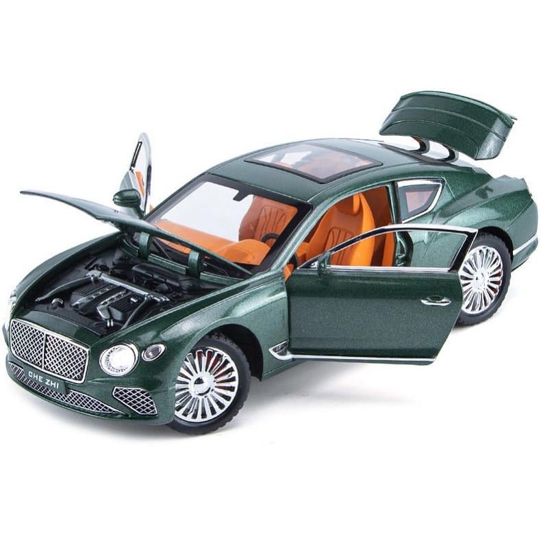 Игрушечная машинка металлическая Bentley Continental GT коллекционная модель Зеленый (28443604)