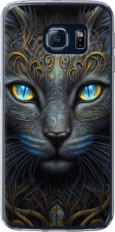 Чехол на Samsung Galaxy S6 G920 Кошка (5548t-80-42517)