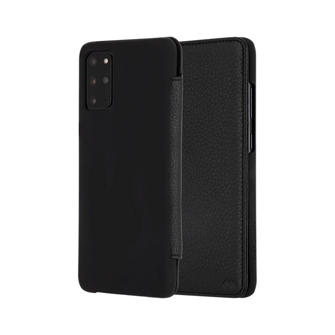 Защитный чехол книжка наутральная кожа Case-Mate Wallet Folio для Samsung Galaxy S20 Plus Черный - фото 3