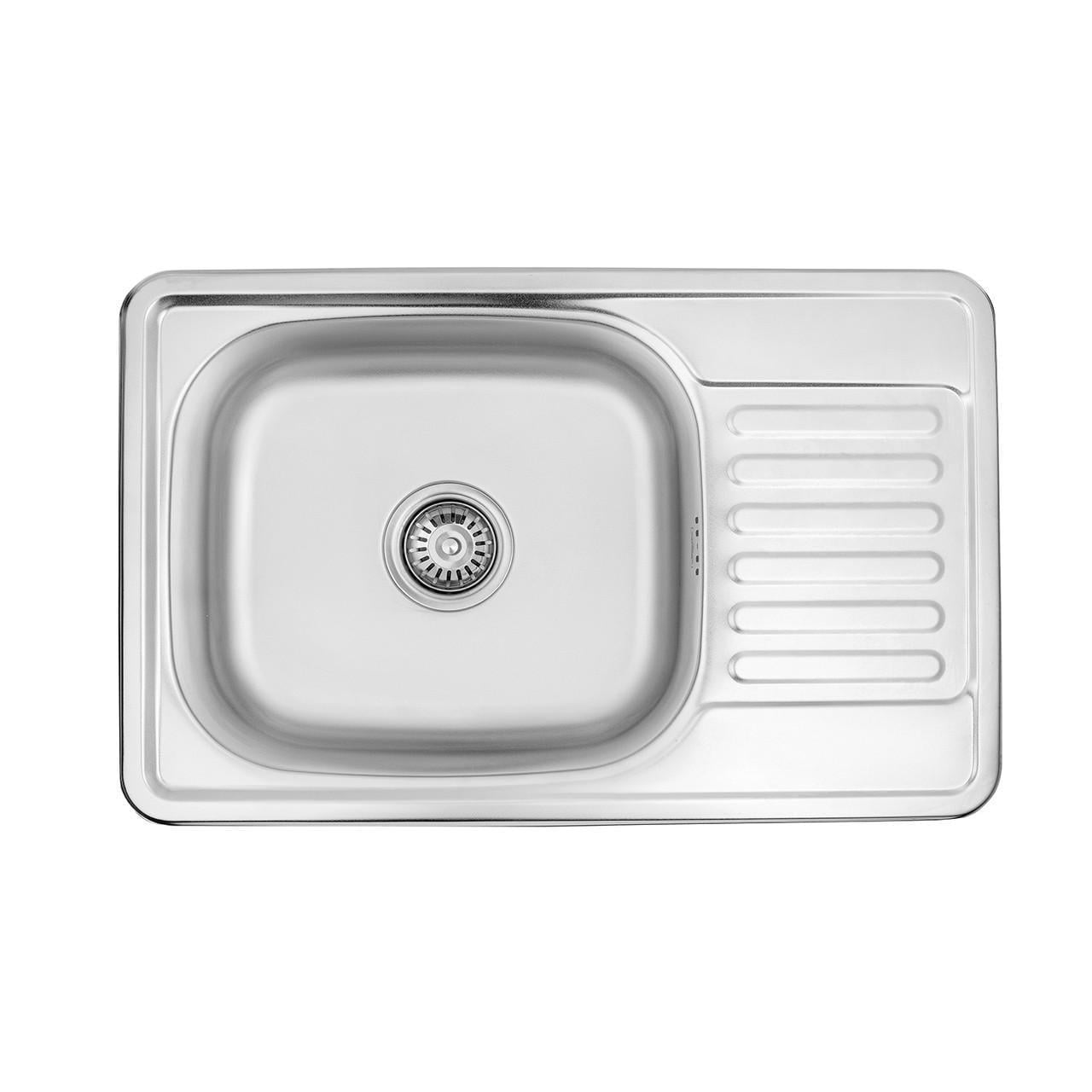 Мойка для кухни Kroner KRP Satin 6642 0,8 мм