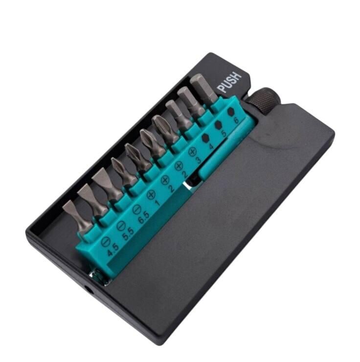 Біти Bonanza в наборі з адаптером у пластиковому кейсі 20 шт. (2555289573) - фото 5 Біти Bonanza в наборі з адаптером у пластиковому кейсі 20 шт. (2555289573) - фото 5