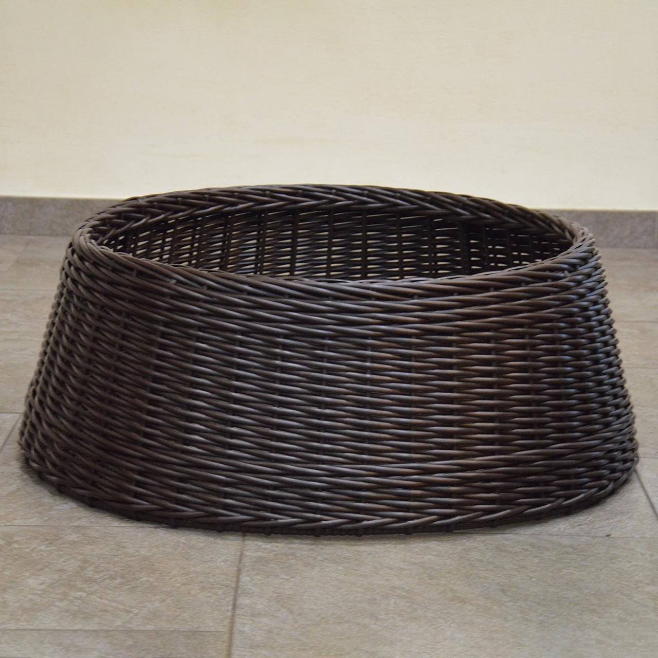 Подставка-юбка под елку плетеная из искусственного ротанга/ручной работы XXL Венге (23100929) - фото 3 Подставка-юбка под елку плетеная из искусственного ротанга/ручной работы XXL Венге (23100929) - фото 3