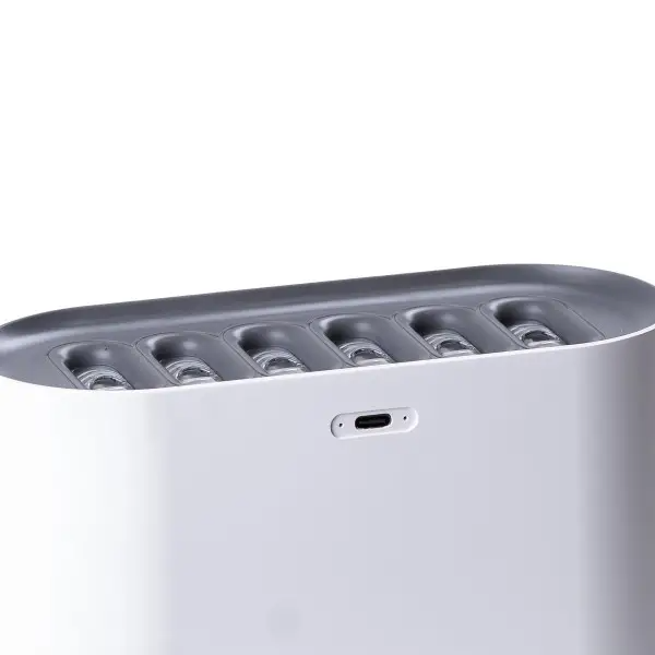 Увлажнитель воздуха с RGB-подсветкой и синхронизацией с музыкой 900 мл Белый - фото 4 Увлажнитель воздуха с RGB-подсветкой и синхронизацией с музыкой 900 мл Белый - фото 4