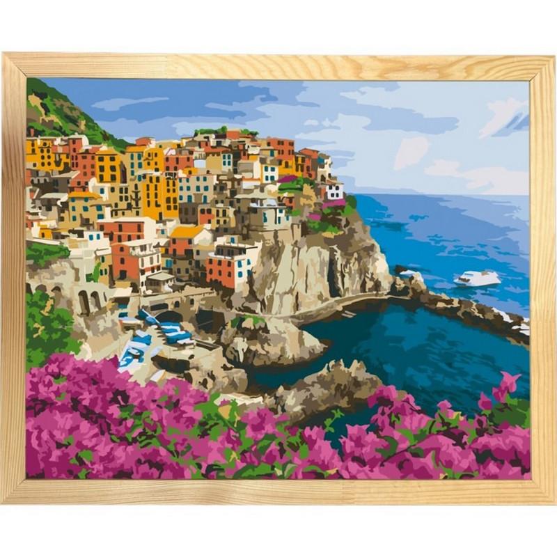 Картина по номерам ART CRAFT Чинкве-Терре Италия 40x50 см (11231-ACF)