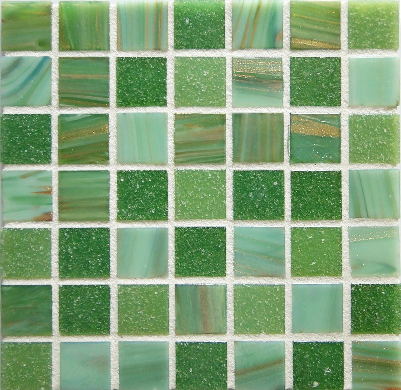 Скляна мозаїка плитка D-CORE Мікс IM-47 327х327 мм