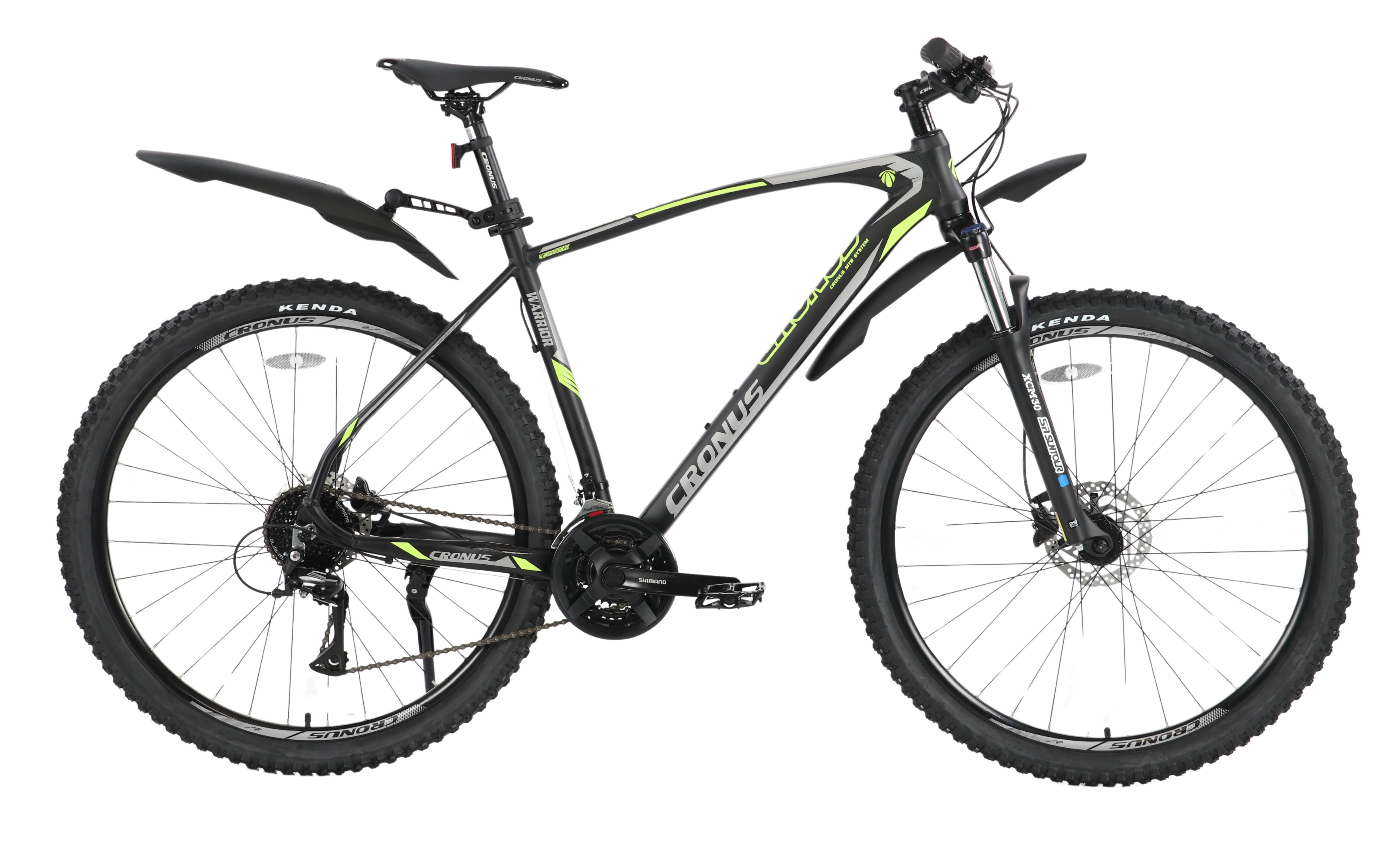 Велосипед Cronus Warrior 29"21" Черно-салатовый