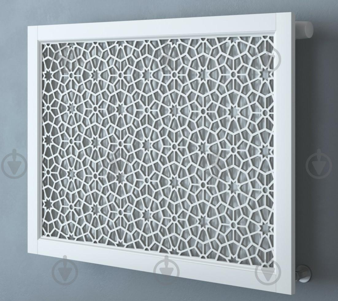 Экран-решетка декоративная на батарею отопления R87-F80 Белый (26519301)