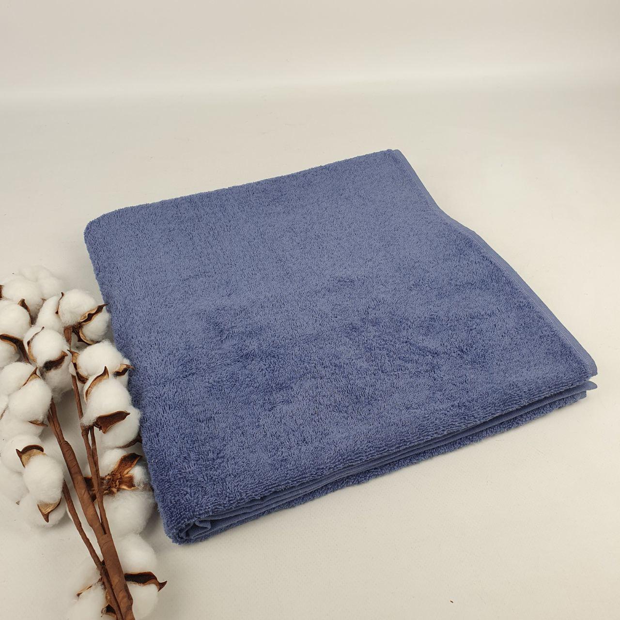 Рушник Homeline 430 г/м2 70x140 см Синій (CN38994) - фото 1 Рушник Homeline 430 г/м2 70x140 см Синій (CN38994) - фото 1