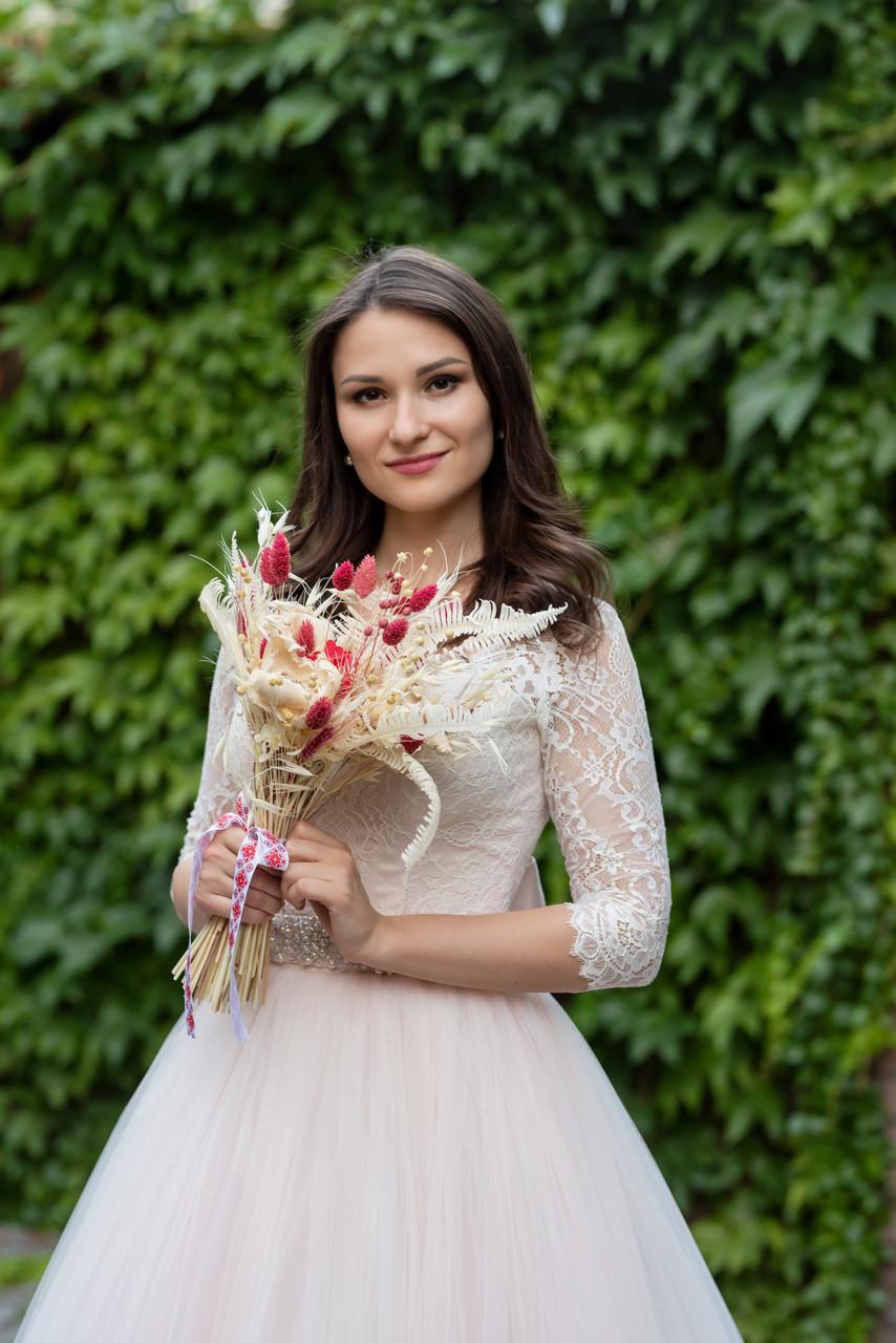 Букет весільний Миттєві кохання S 15х30 см (1666051106) - фото 2 Букет весільний Миттєві кохання S 15х30 см (1666051106) - фото 2