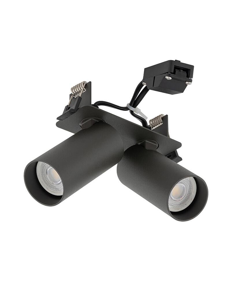 Спот Nowodvorski 11473 Fourty Surface II GU10 2x10W IP20 Темно-серый