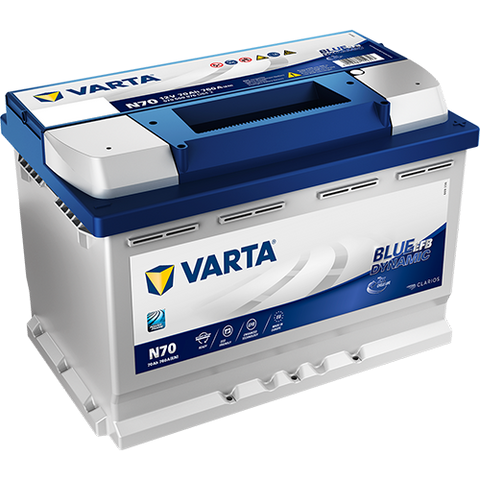 Аккумулятор Varta Dynamic EFB N70 570500076 70Ah Blue
