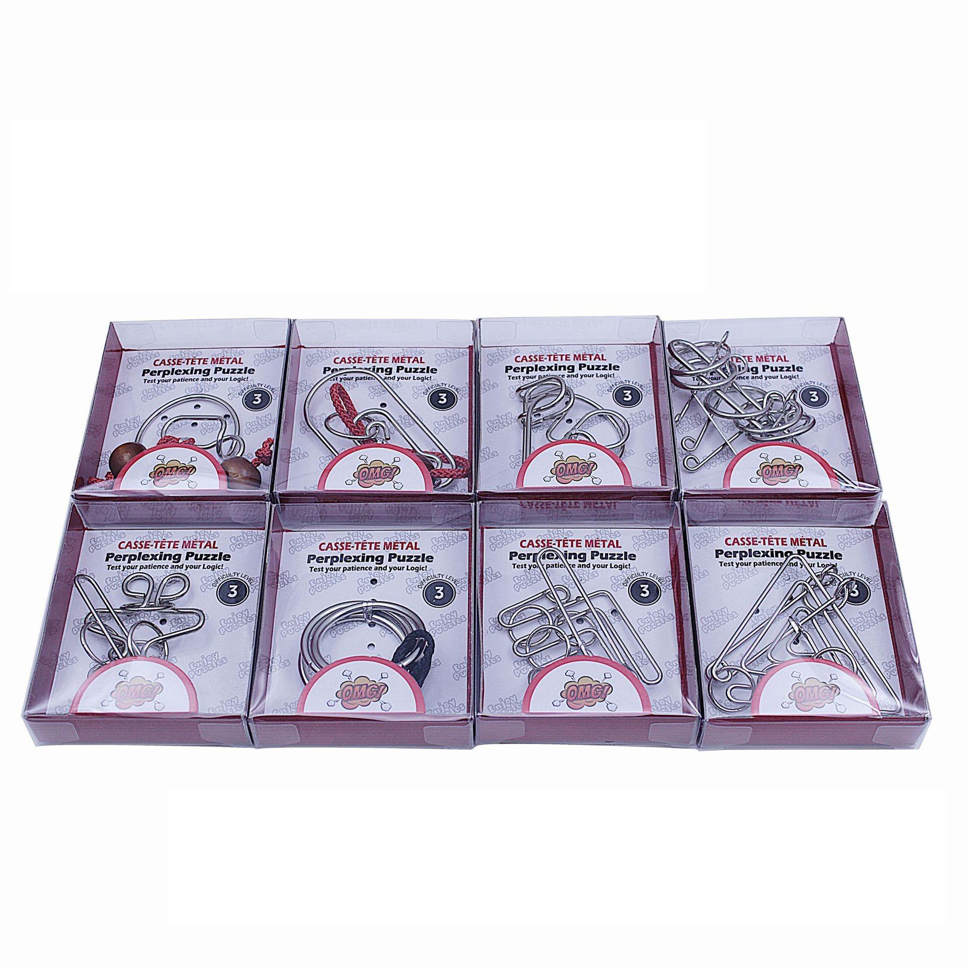 Металлические головоломки для детей и взрослых Oray - фото 3 Металлические головоломки для детей и взрослых Oray - фото 3