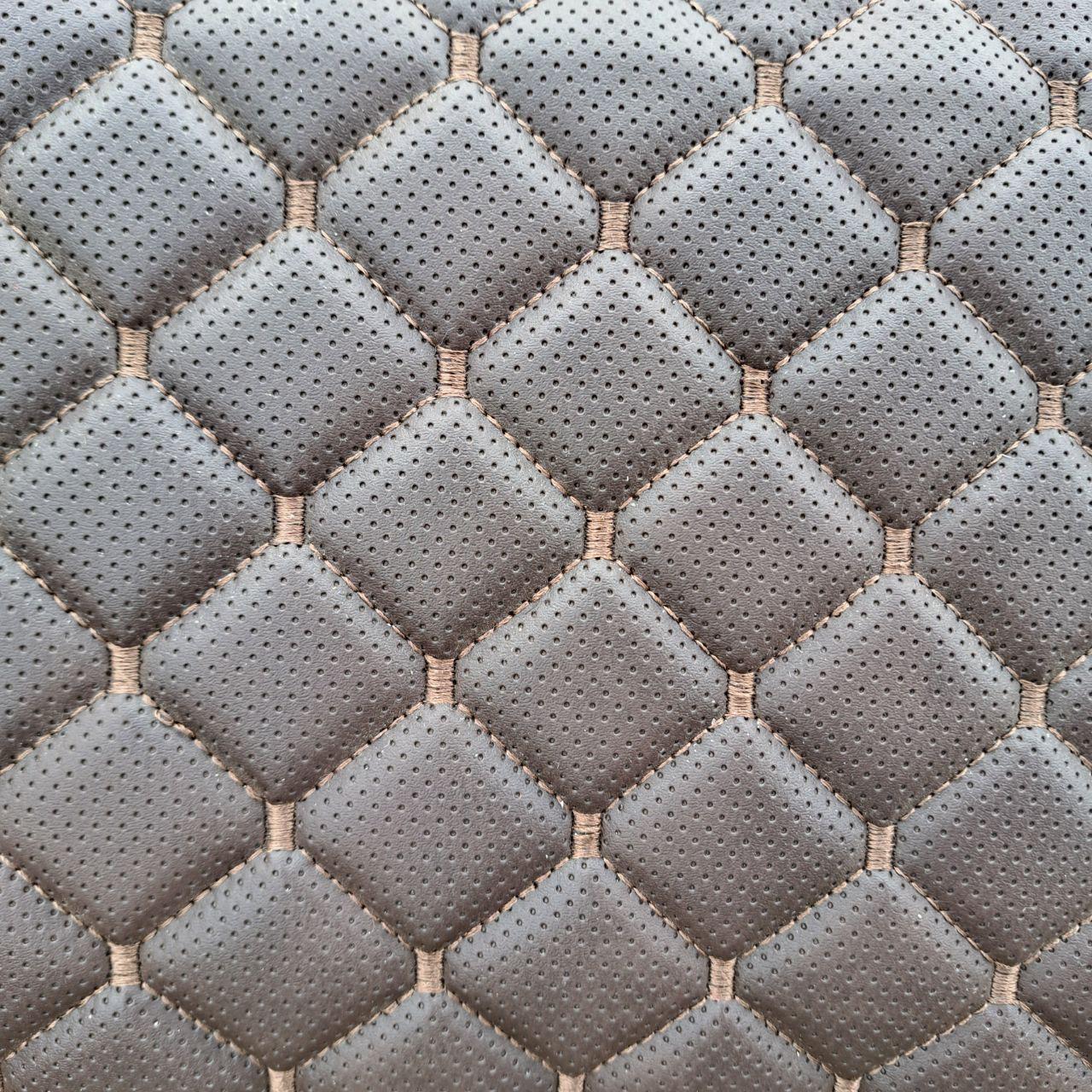 Органайзер автомобильный в багажник с перфорированной эко-кожи M 50x30x30 см Коричневый (f16430fc) - фото 2 Органайзер автомобильный в багажник с перфорированной эко-кожи M 50x30x30 см Коричневый (f16430fc) - фото 2