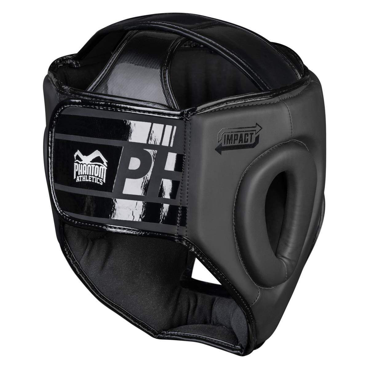 ᐉ Шолом боксерський Phantom APEX Cage з капою Black • Краща ціна в ...