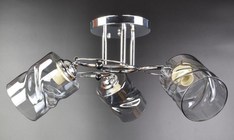 Люстра потолочная на 3 лампочки 7290/3A-ch Хром (5-7290/3A-ch) Люстра потолочная на 3 лампочки 7290/3A-ch Хром (5-7290/3A-ch)