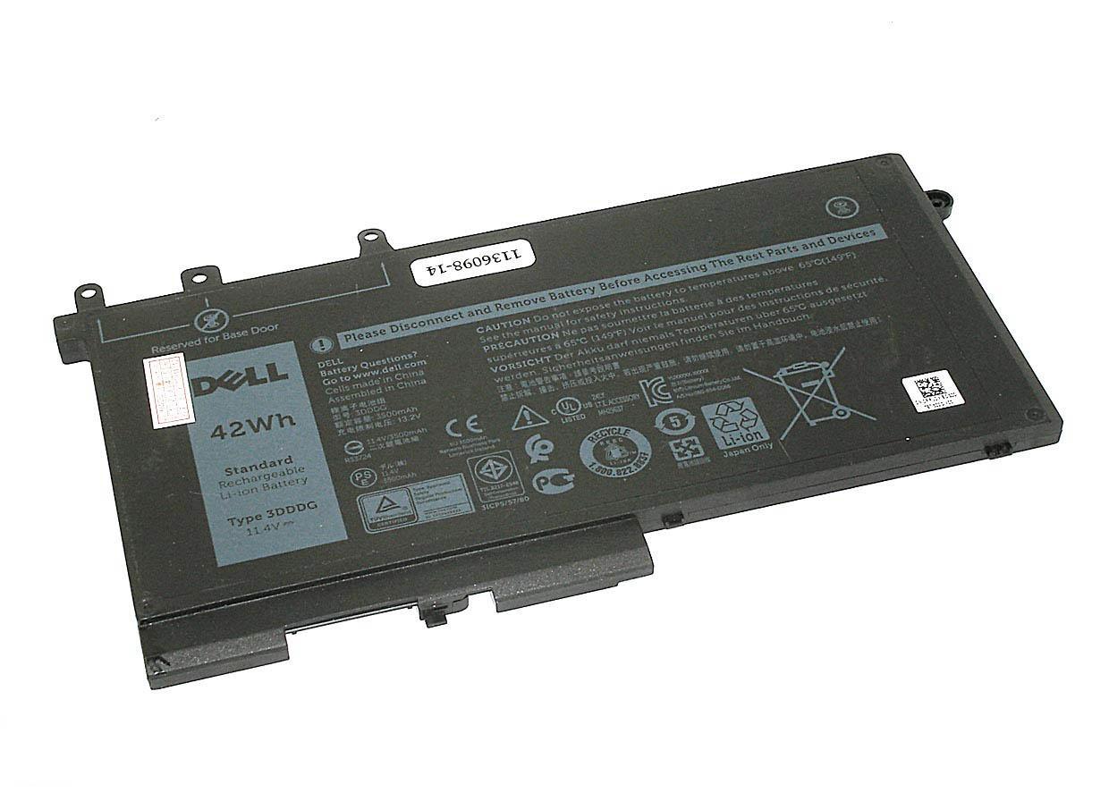 Аккумулятор для ноутбука Dell 3DDDG Latitude 5280 11,4V 3500 mAh Black