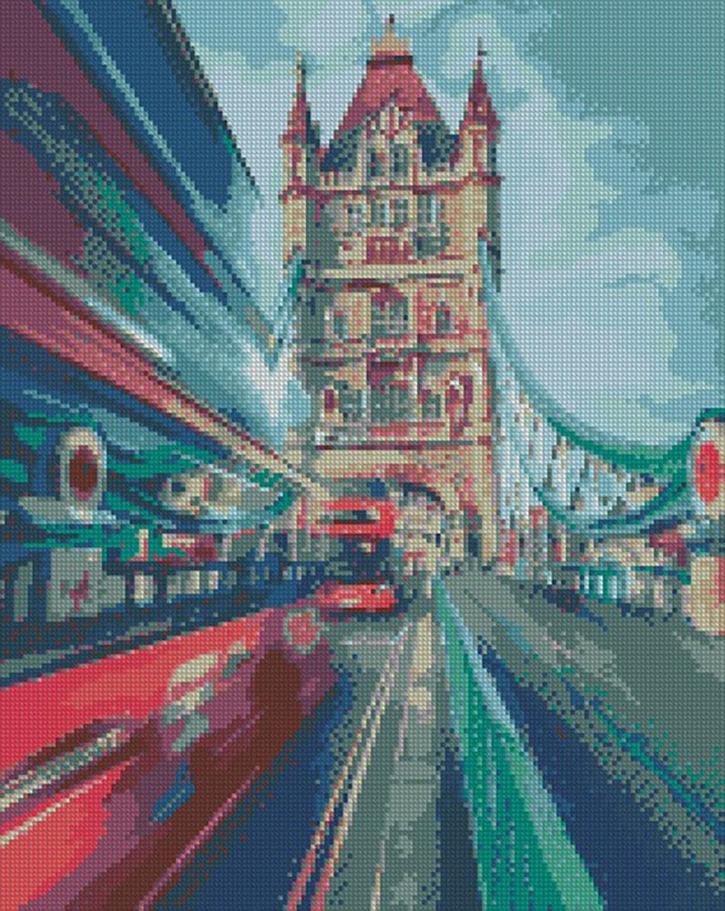 Алмазная мозаика Идейка Дорогами Лондона 40x50 см (AM6042)