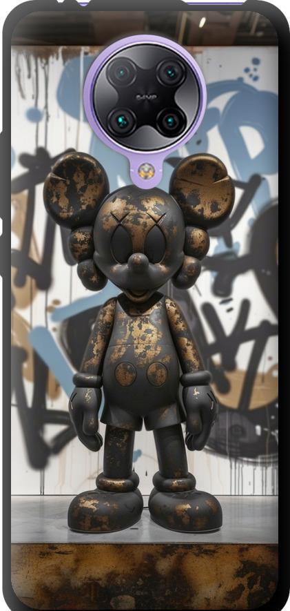 Чехол на Xiaomi Redmi K30 Pro Bronze kaws v2 (6098b-1899-42517)