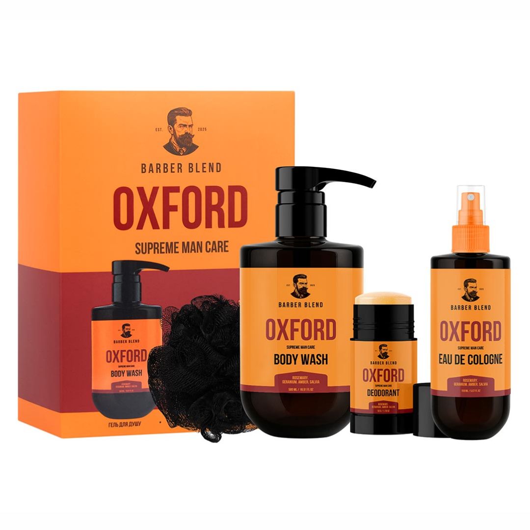 Подарочный набор для мужчин BARBER BLEND Oxford