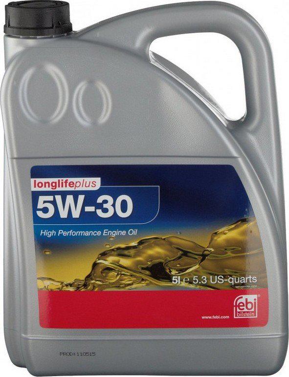 Моторна олива FEBI Motor Oil Longlife Plus 5W-30 5 л (32947) - фото 1 Моторна олива FEBI Motor Oil Longlife Plus 5W-30 5 л (32947) - фото 1