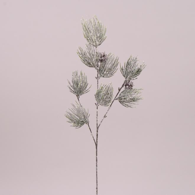 Декоративная ветка новогодняя Flora (75552)