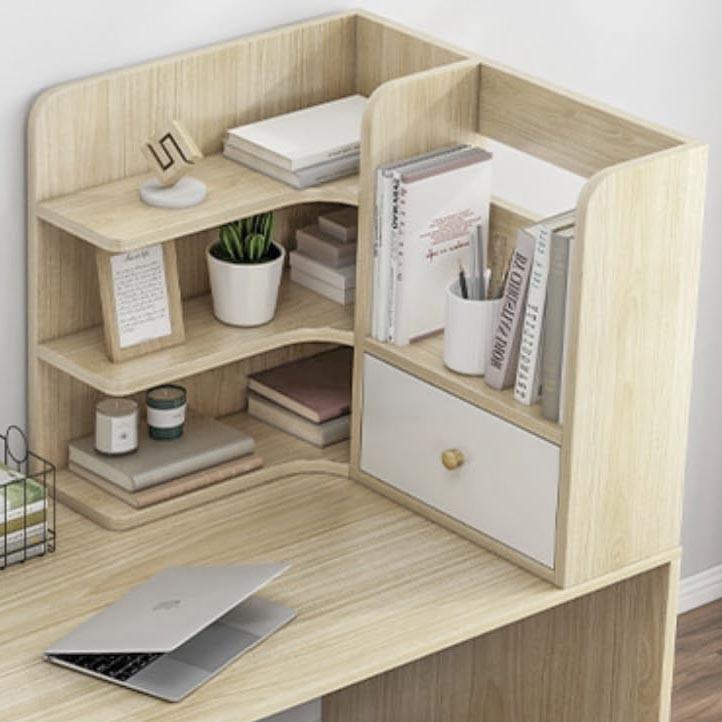 Полка-надстройка настольная из дерева Лаксин бланже-зефир (АКД-00770120)