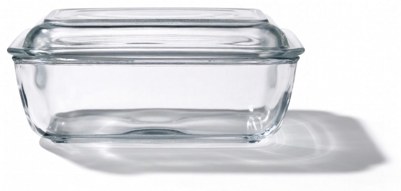 Масленка с крышкой стеклянная Luminarc Butter 17 см (N3913)