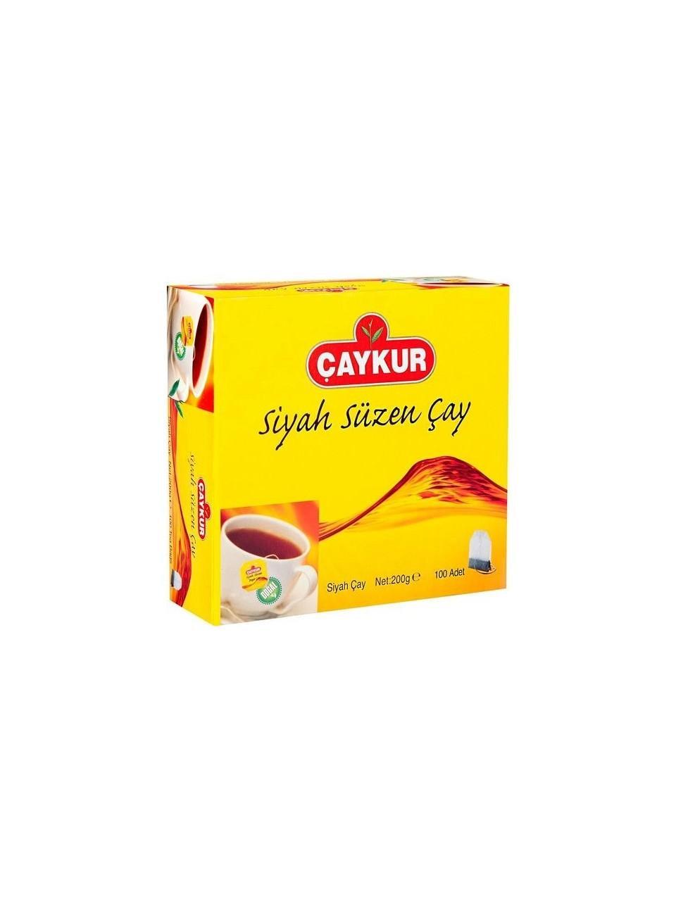 Чай турецький чорний CAYKUR Altın 100 пакетів 200 г (001044) - фото 2 Чай турецький чорний CAYKUR Altın 100 пакетів 200 г (001044) - фото 2