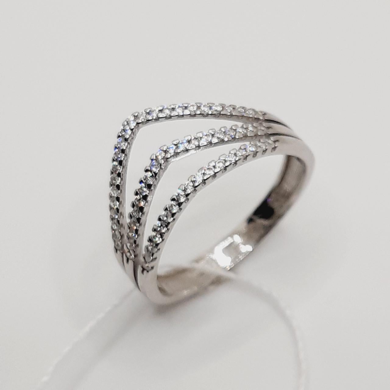 Кольцо серебро родий 925° 2,00 г р. 18 (1966694280)