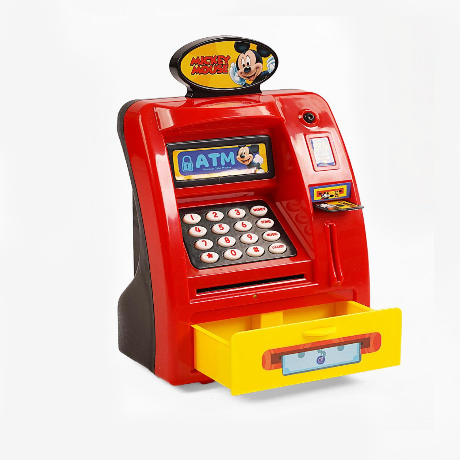 Копилка-сейф WF 3005 MK/48/2 Банкомат звук/подсветка/имитация сканирование отпечатка пальца/банкноты/карточка (25027944)