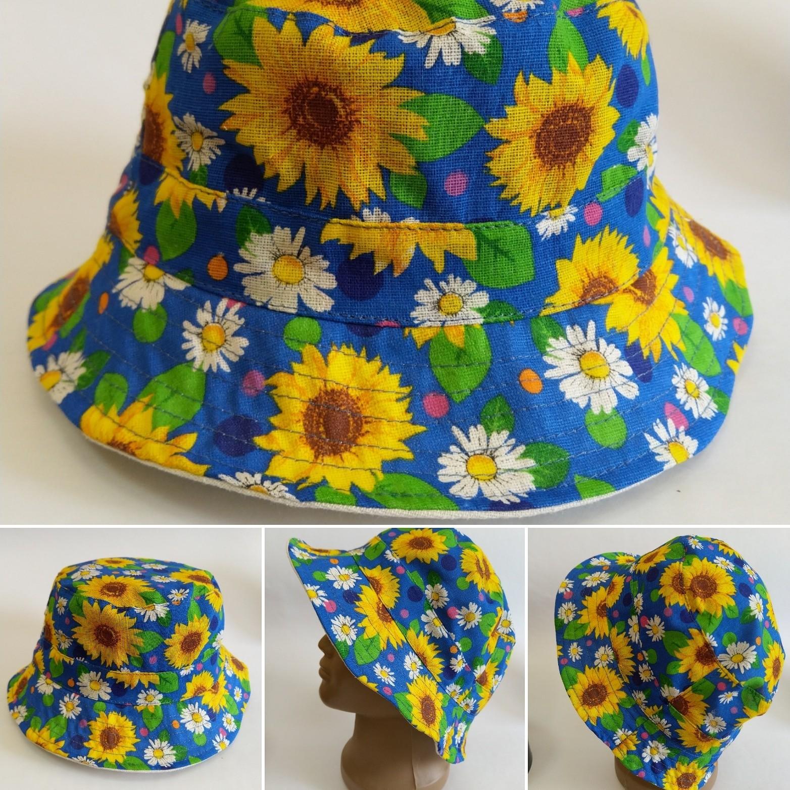 Панама-капелюш Lider Соняшник з ромашкою бавовна 56-58 см (25397810) - фото 2 Панама-капелюш Lider Соняшник з ромашкою бавовна 56-58 см (25397810) - фото 2