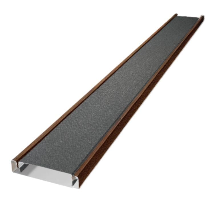 Планка заборная ранчо SIMBUD Malin 190 мм 8017 мат/7024мат (687857)