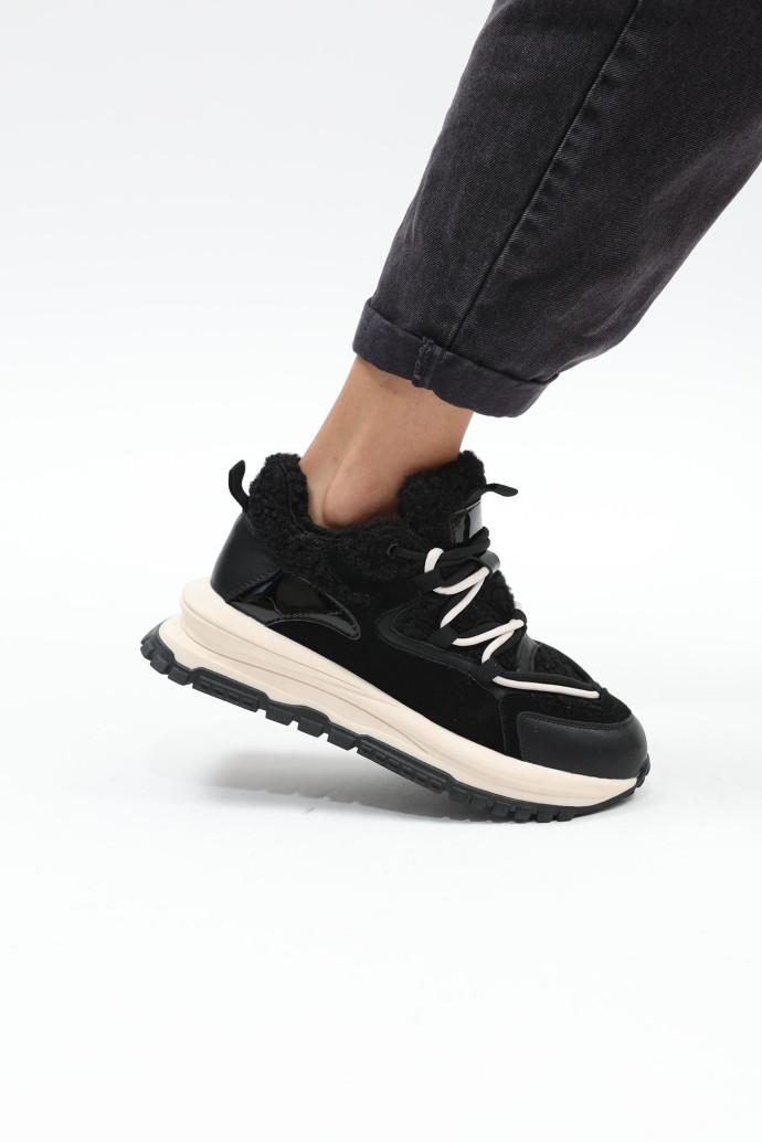 Кросівки LONZA 192627 р. 39 Чорний (18554_39) - фото 5 Кросівки LONZA 192627 р. 39 Чорний (18554_39) - фото 5