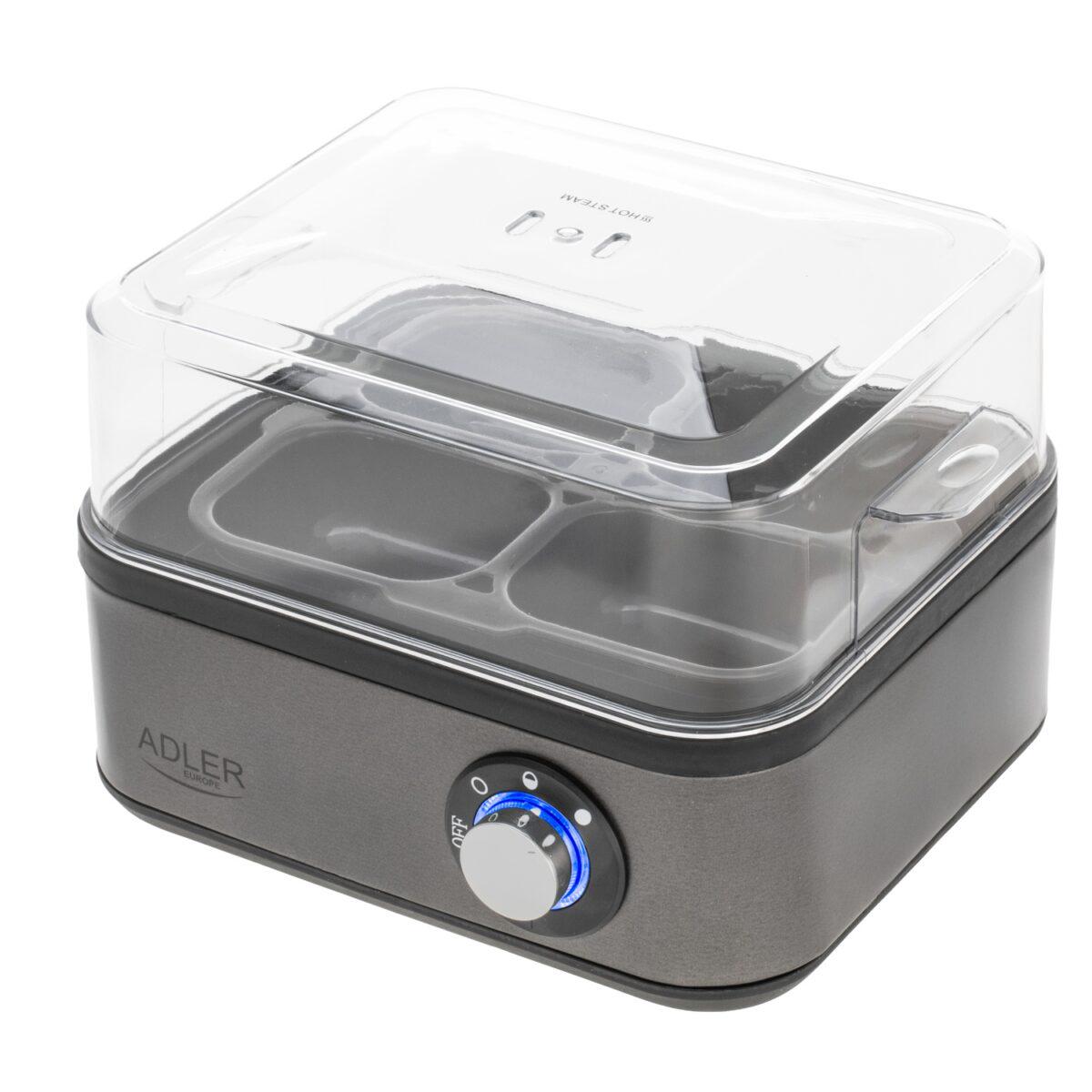 Яйцеварка Adler AD 4486 Gun Metal металева на 8 яєць (29918248) - фото 11 Яйцеварка Adler AD 4486 Gun Metal металева на 8 яєць (29918248) - фото 11