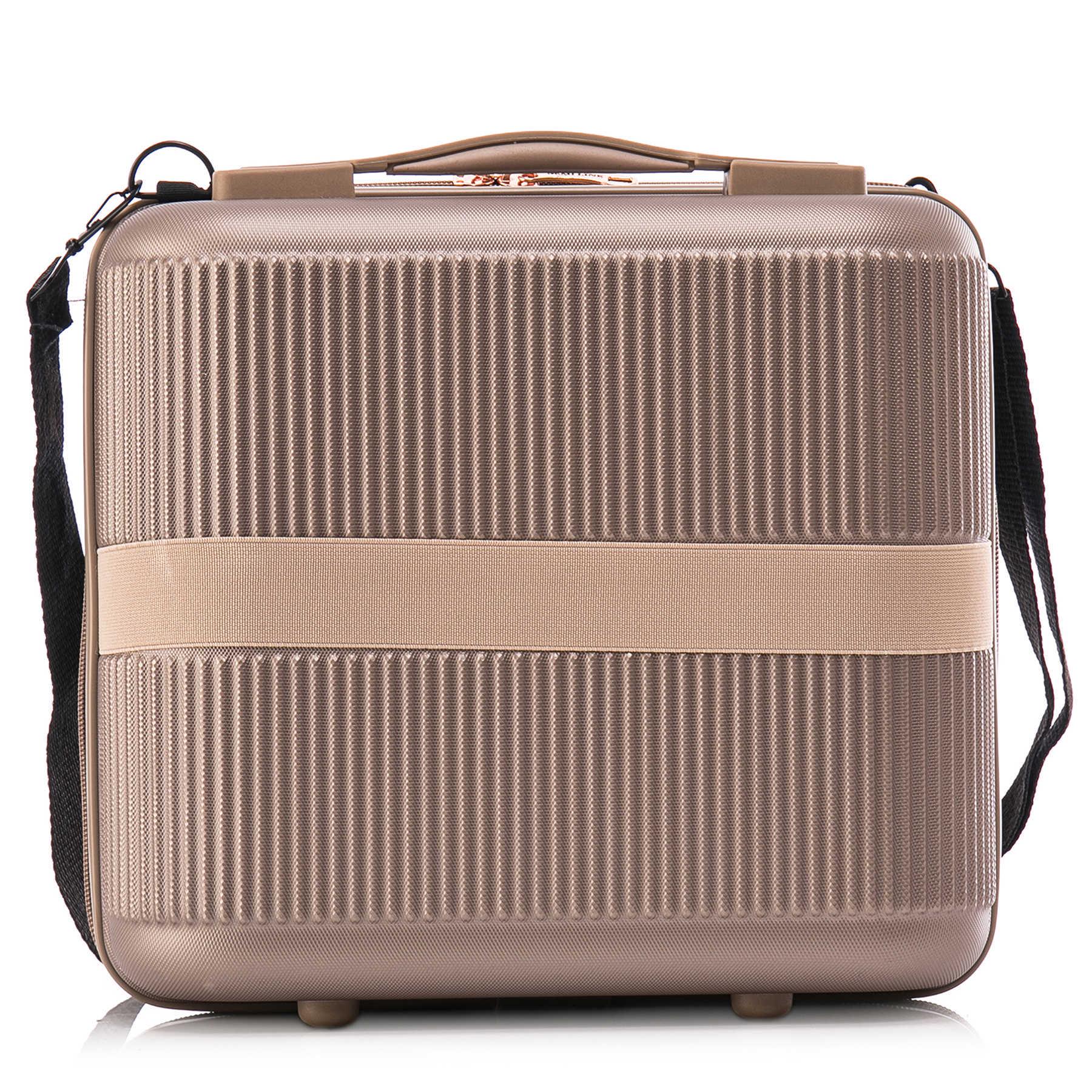 Бьюті-кейс SEMI LINE 16L Champagne (T5668-1) - фото 5 Бьюті-кейс SEMI LINE 16L Champagne (T5668-1) - фото 5