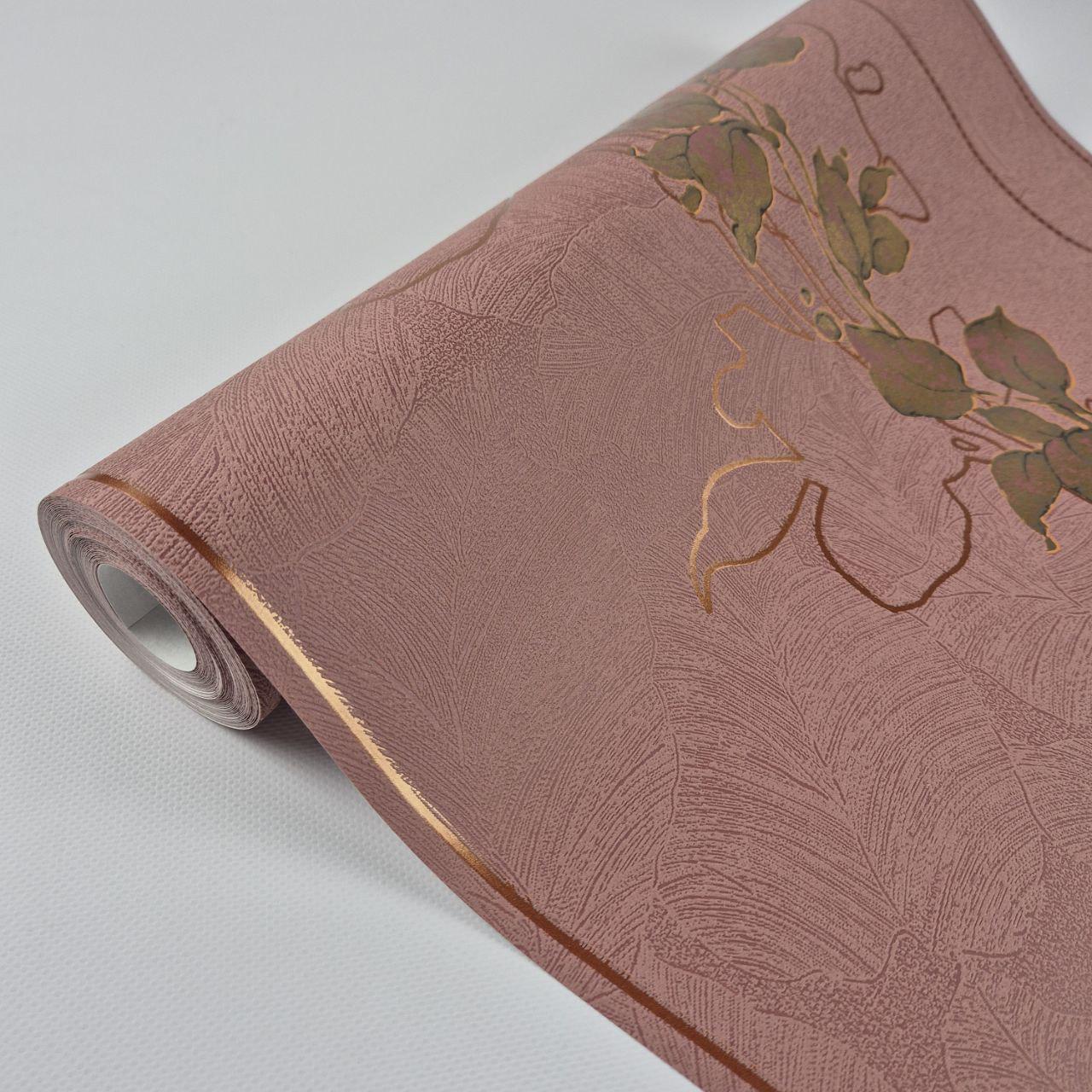 Шпалери вінілові Marburg на флізеліні 57940 0,53х10,05 м Брудно-рожевий (29815861) - фото 3 Шпалери вінілові Marburg на флізеліні 57940 0,53х10,05 м Брудно-рожевий (29815861) - фото 3