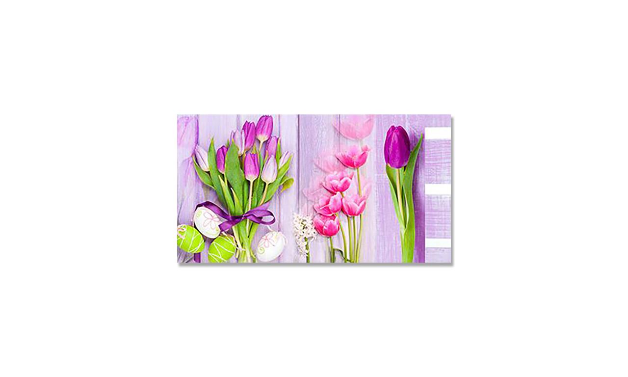 Наклейка виниловая на стол Zatarga Цветы на досках 650х1200 мм (1274514283)