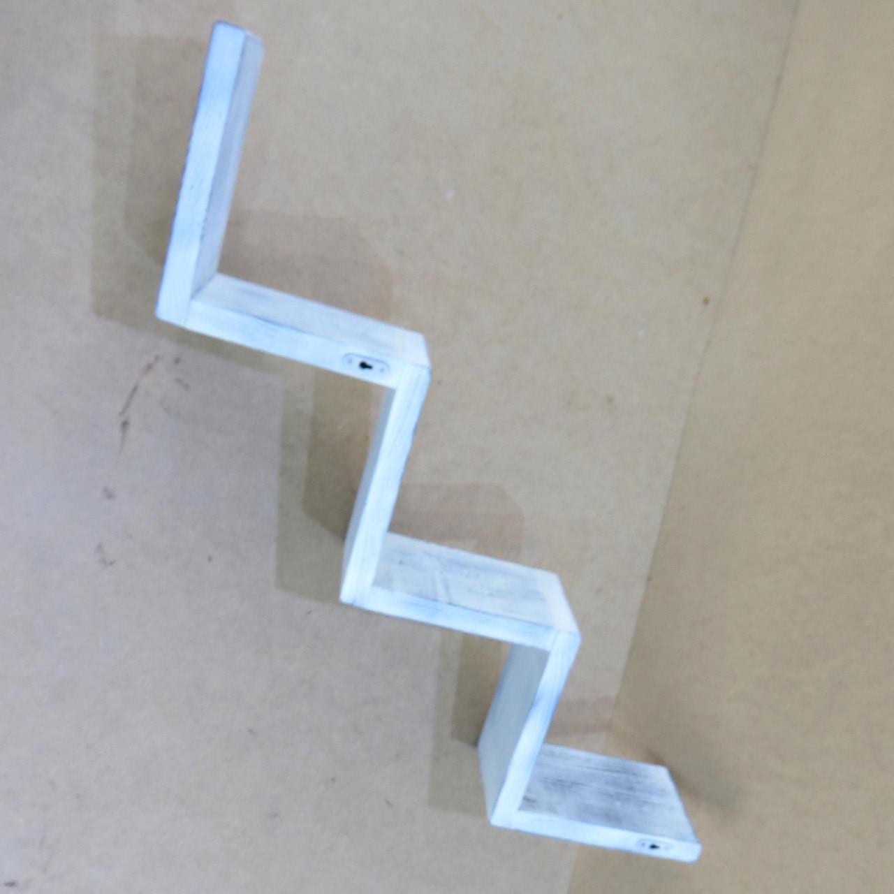 Полка настенная из дерева Тайбэй Шебби (НСП-000219)