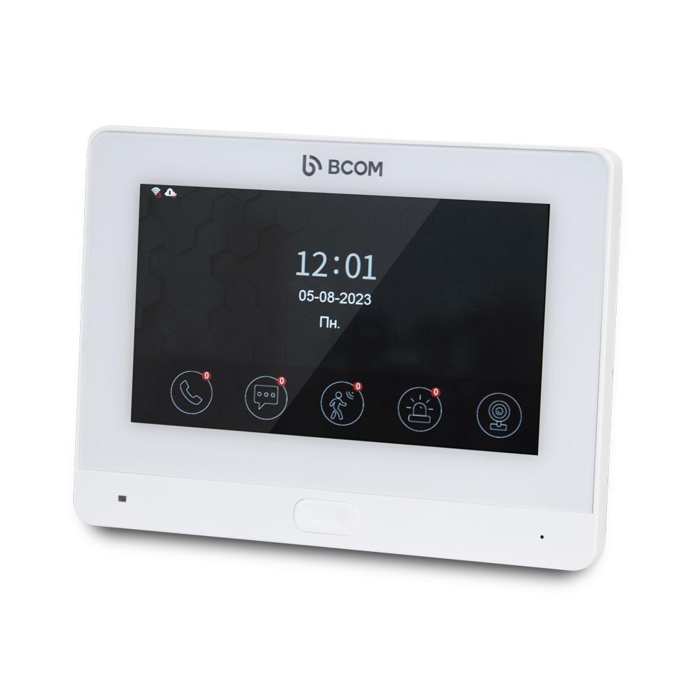 Видеодомофон BCOM BD-760FHD/T Wi-Fi 7" White (29190458) - фото 1 Видеодомофон BCOM BD-760FHD/T Wi-Fi 7" White (29190458) - фото 1