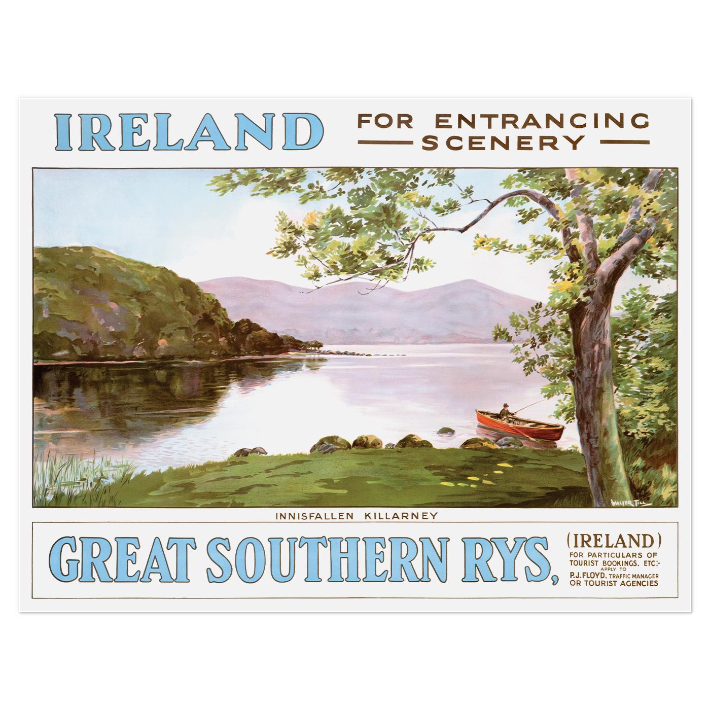 Плакат ретро Ирландия вер.2 1925 89x68 см (0386) Плакат ретро Ирландия вер.2 1925 89x68 см (0386)