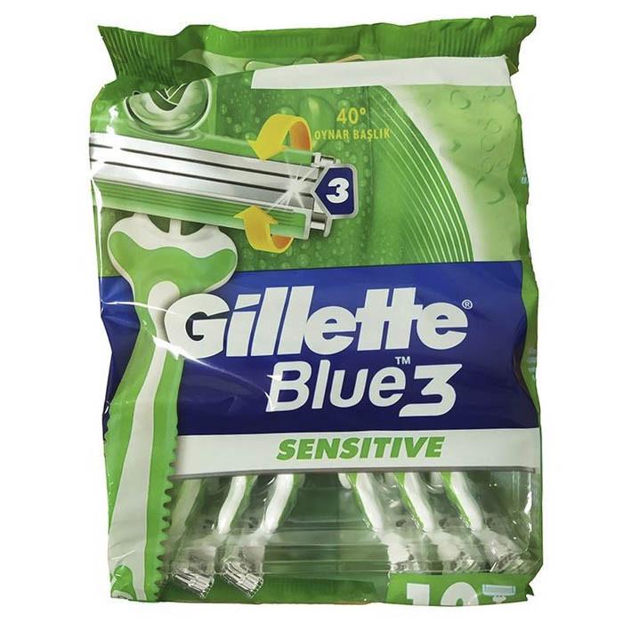 Станок для бритья Gillette Blue 3 Sensitive 12 шт. (1622792289)