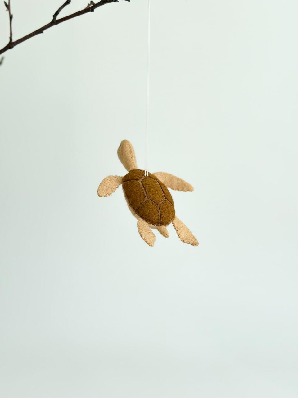 Мягкая игрушка фетровая морская черепаха ручная работа (29472346) - фото 5 Мягкая игрушка фетровая морская черепаха ручная работа (29472346) - фото 5