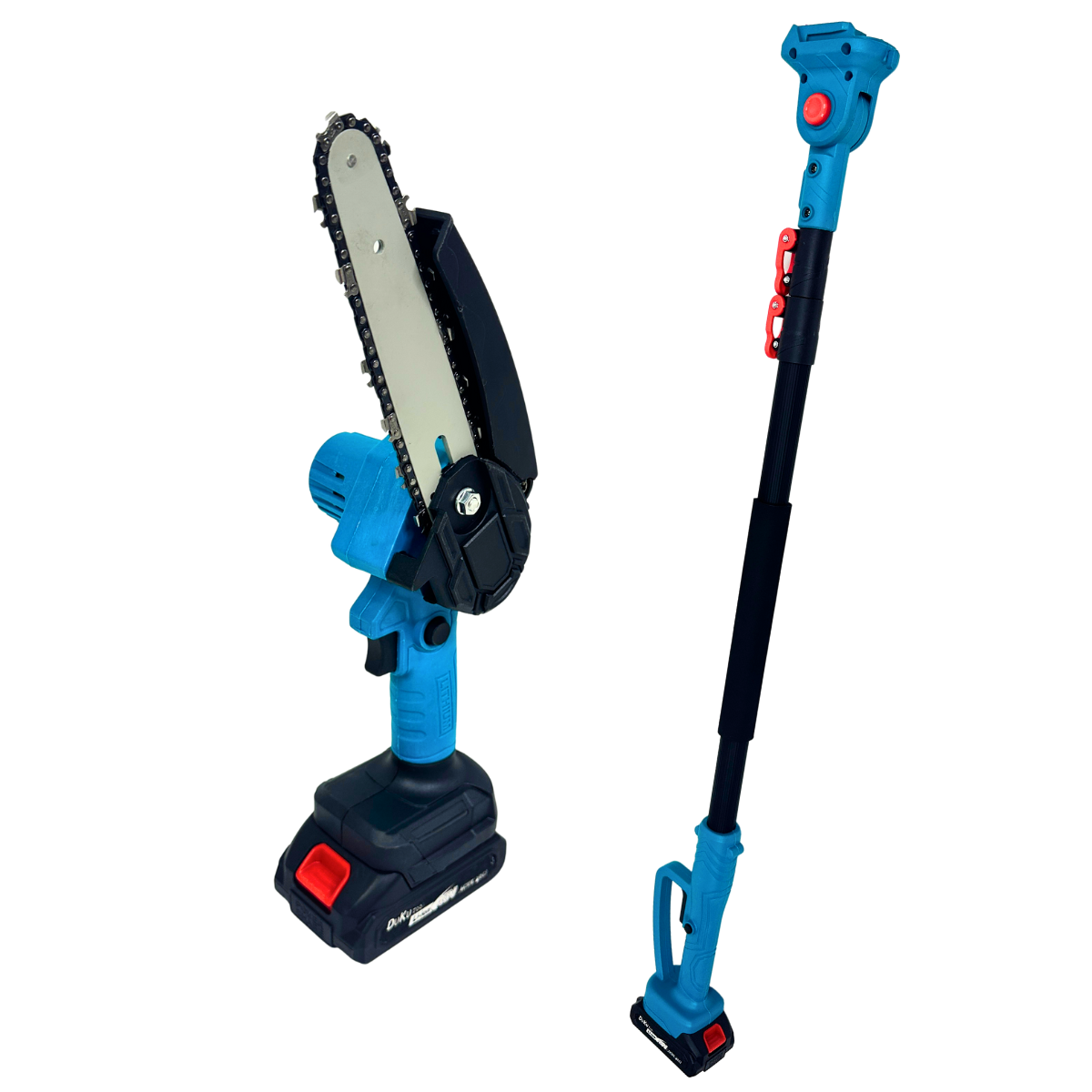 Электропила цепная YHP-48 беспроводная с длинной ручкой и 2 аккумуляторами Blue/Black (YHP-48-Blue/Black) Электропила цепная YHP-48 беспроводная с длинной ручкой и 2 аккумуляторами Blue/Black (YHP-48-Blue/Black)