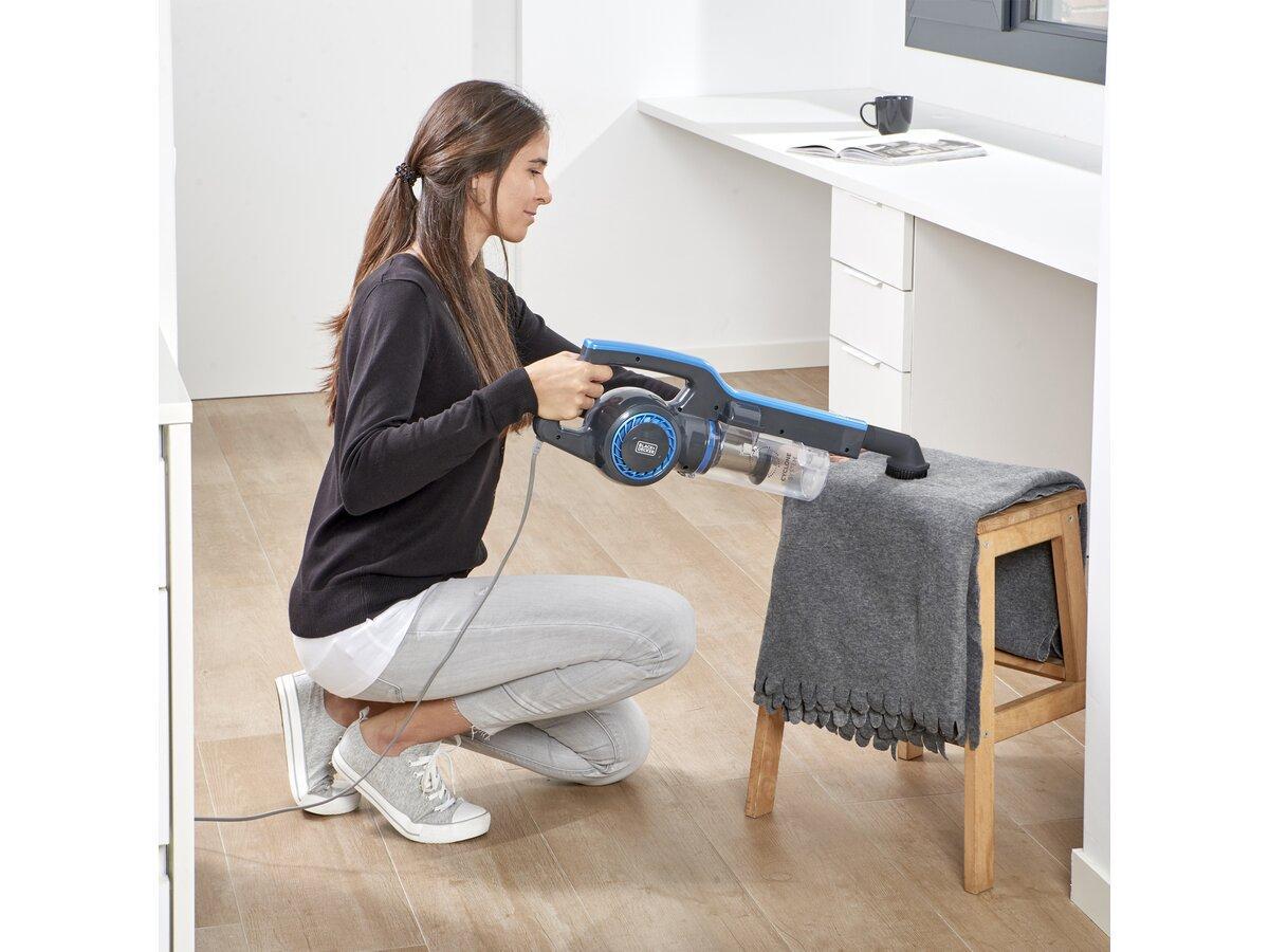 Пилосос вертикальний Black+Decker BXVMS600E ручний 2в1 (330308) - фото 2 Пилосос вертикальний Black+Decker BXVMS600E ручний 2в1 (330308) - фото 2